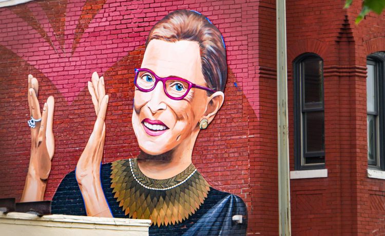 Ruth Bader Ginsburg Mural, Washington, DC