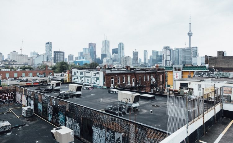 Toronto rooftops