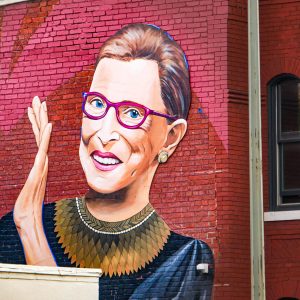 Ruth Bader Ginsburg Mural, Washington, DC
